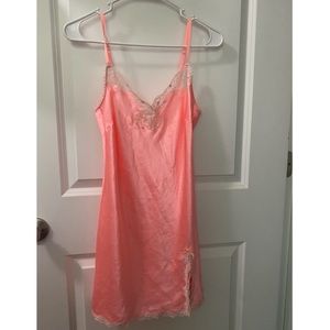 victoria secret pink slip dress